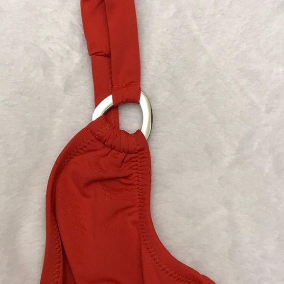 Lands End Orange Bikini. Sz. 6 - Picture 2 of 4